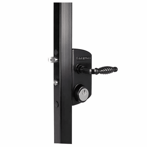 LOCINOX LUKY4040J5L-9005-ZCZFA Gate Lock