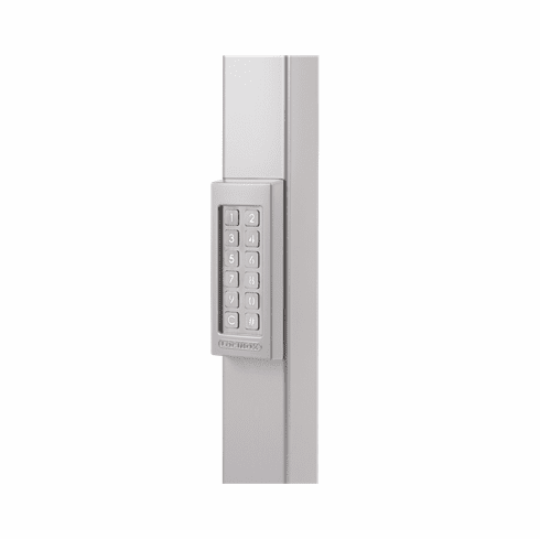 LOCINOX SLIMSTONE-ZILV Weather Resistant Elec Keypad Silver