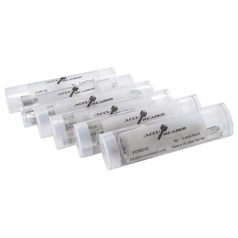 LOCKTECH READER-AUTO Accu-Reader 6Pc. Automotive Set