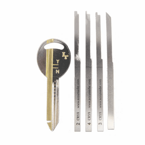 LOCKTECH READER-CHRY8 Accu-Reader Chrysler 8-Cut Keyway Locks