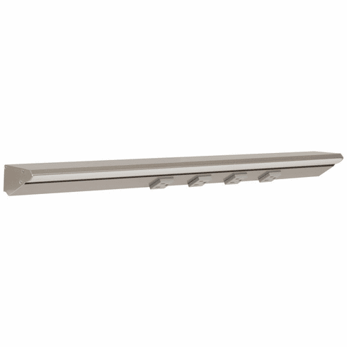 LP24-T6R12W-GSN 24-1/2" 1200 Lm/ft RM Series Lighted Power Strip, Grey Receptacles/Satin Nickel Finish, 2700K-5000K Tunable-White