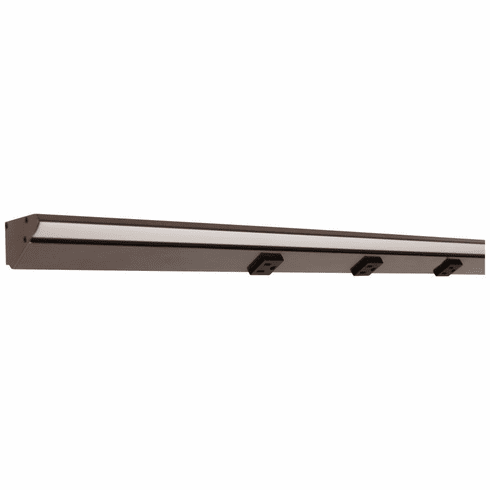 LP42-T6R21W-BBZ 42-1/2" 2100 Lm/ft RM Series Lighted Power Strip, Black Receptacles/Bronze Finish, 2700K-5000K Tunable-White