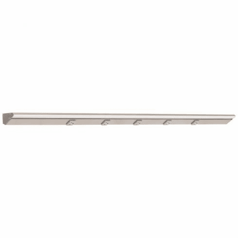 LP48-T6R24W-GSN 48-1/2" 2400 Lm/ft RM Series Lighted Power Strip, Grey Receptacles/Satin Nickel Finish, 2700K-5000K Tunable-White