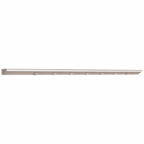 LP60-T6R30W-GSN 60-1/2" 3000 Lm/ft RM Series Lighted Power Strip, Grey Receptacles/Satin Nickel Finish, 2700K-5000K Tunable-White