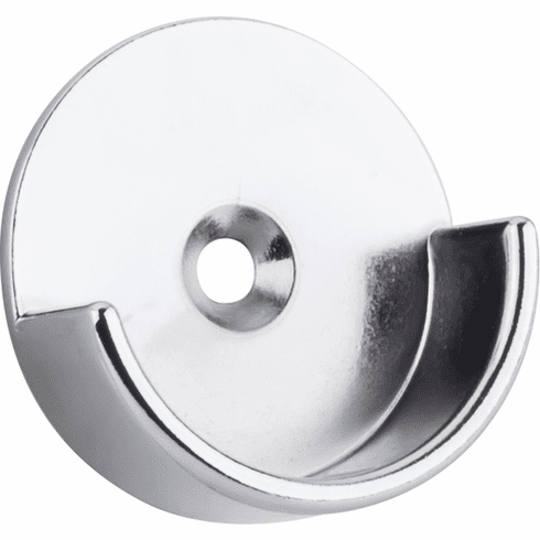 Hardware Resources M7340-CH Open Closet Bracket for 1-5/16" Closet Rod with 5 mm Posts.  Finish: Chrome