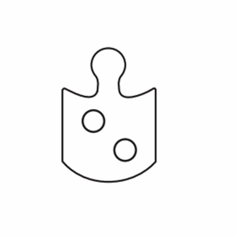 MARKS 2102HS Clover Cam Mortise High Security