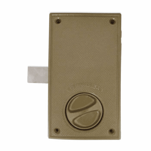 MARKS W3700 Gate Lock-Sprng Ltch-Less Cyl