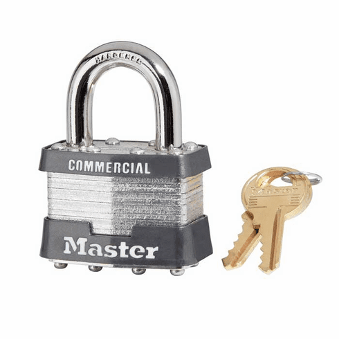 MASTER 1KA-2403 1-3/4 Body 15/16 Shackle Ka Padlock