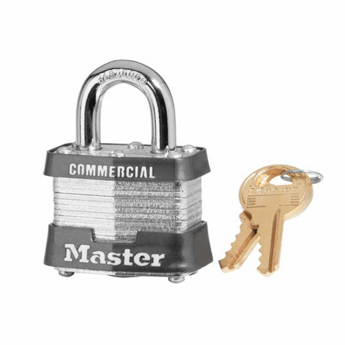 MASTER 3KA-0540 1-9/16 Body 3/4 Shackle Ka Padlock