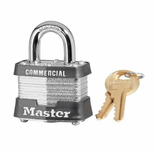 MASTER 3KA-3581 1-9/16 Body 3/4 Shackle Ka Padlock