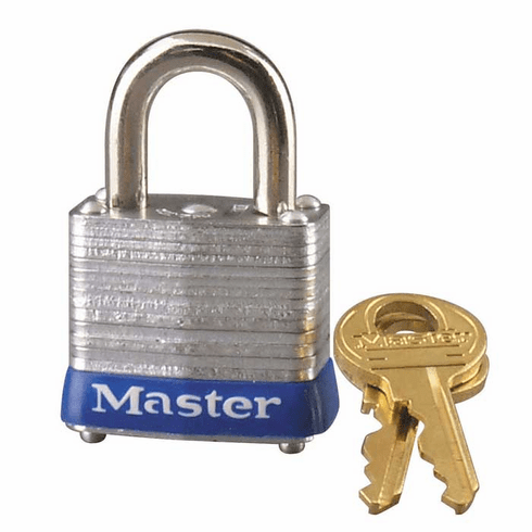 MASTER 7MK SM68 1-1/8 W Non-Rekeyable Steel Padlock Mk