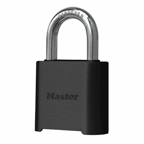MASTER 878D 2 Black Set-Your-Own Combo Padlock