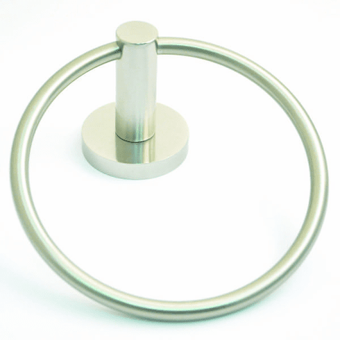 Metro Towel Ring Satin Nickel by Rusticware 8886SN