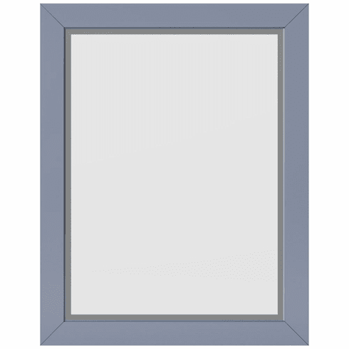 Jeffrey Alexander MIR2CAD-22-BS 22" W x 1" D x 28" H Blue Steel Cade mirror