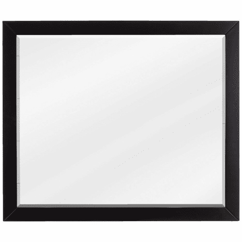 Jeffrey Alexander MIR2CAD-33-BK 33" W x 1" D x 28" H Black Cade mirror