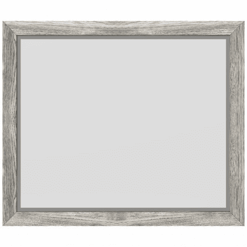 Jeffrey Alexander MIR2CAD-33-WG 33" W x 1" D x 28" H Weathered Grey Cade mirror