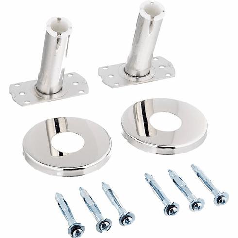 MOEN 65-F-PS Polish Stainless Curved Shower Rod