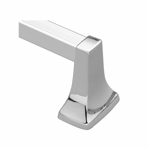 MOEN P5118 Chrome .75 X 18 Sq. Towel Bar Set