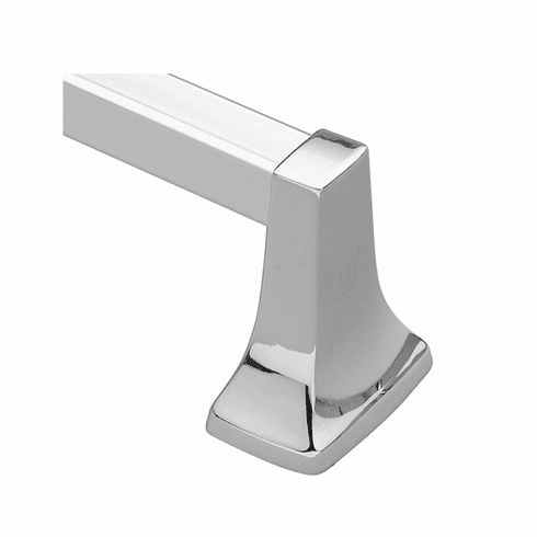 MOEN P5124 Chrome .75 X 24 Sq. Towel Bar Set