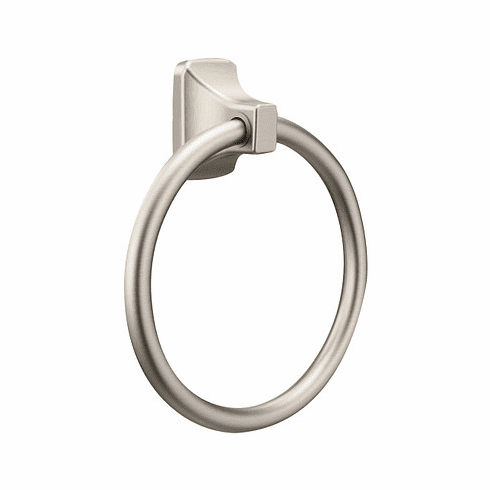 MOEN P5860BN Brush Nickel Towel Ring/Metal Ring
