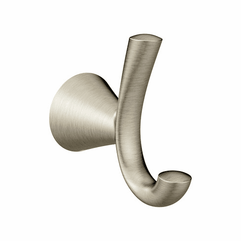 MOEN YB2303BN Glyde Double Robe Hook