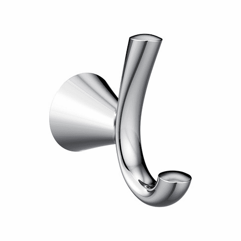 MOEN YB2303CH Glyde Double Robe Hook