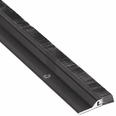 NATIONAL 600DKB-84IN Nylon Brush Astragal 84In Dkbz