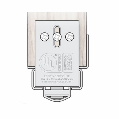 NATIONAL 9595DKB-42 Floating Fire Door Bottom Gap Solution