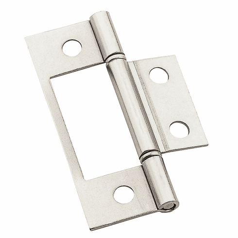 NATIONAL N830-433 Surface Mounted Bifold Hinge 2Pk