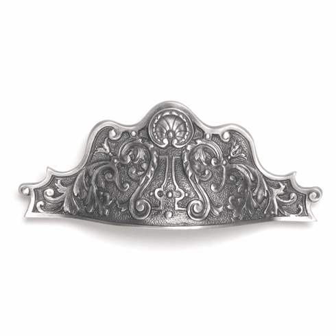 NHBP-808-AP Kensington Bin Pull Antique Pewter 3" CC 6" x 2-1/2" 1-1/8" Proj King's Road Collection by Notting Hill