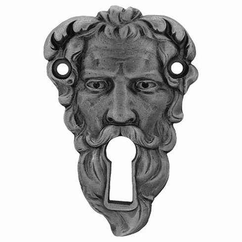 NHE-518-AP Sentinel Escutcheon Antique Pewter 1-3/4" w x 2-1/2" h 1/4" Proj Chateau Collection by Notting Hill