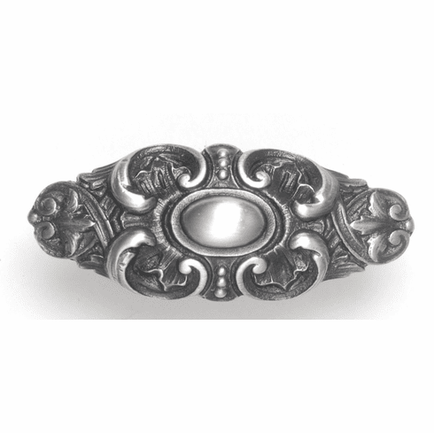 NHK-211-AP Queensway Knob Antique Pewter 2-5/8" x 1" 1-1/2" Proj King's Road Collection by Notting Hill