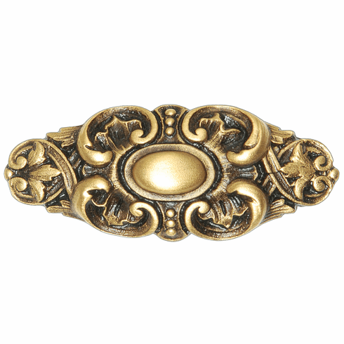 NHK-211-SG Queensway Knob 24K Satin Gold 2-5/8" x 1" 1-1/2" Proj King's Road Collection by Notting Hill