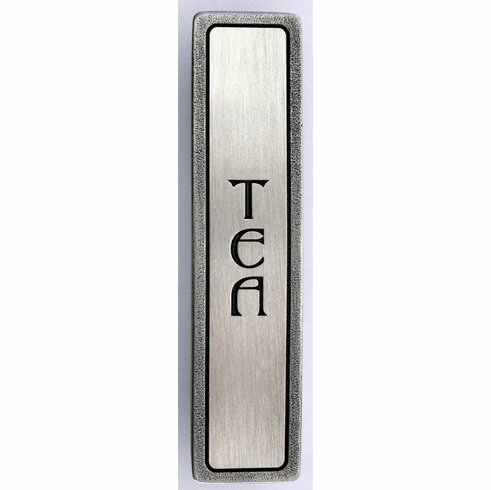 NHP-340-AP "TEA" Pull Antique Pewter (Vertical) 3" CC 4" x 7/8" 7/8" Proj Kitchen ID Collection by Notting Hill