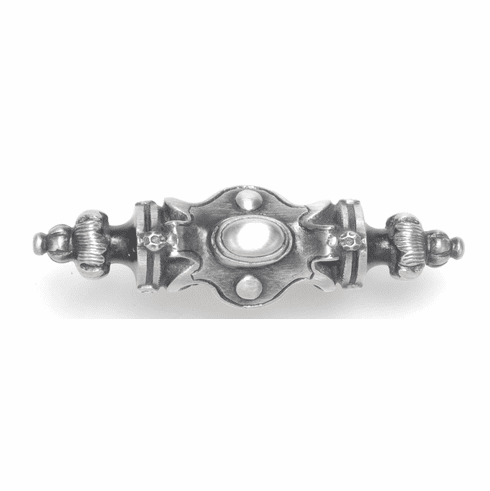 NHP-612-AP Pembridge Pull Antique Pewter 1 stem CC 3-5/8" x 1" 1-5/8" Proj King's Road Collection by Notting Hill