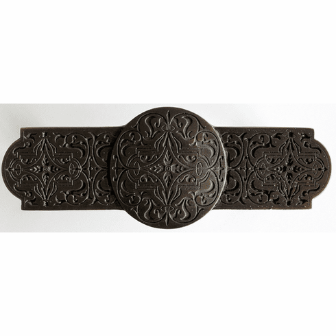 NHP-673-DB Renaissance Etch Pull Dark Brass 3" CC 4" x 1-1/2" 7/8" Proj Classic Collection by Notting Hill