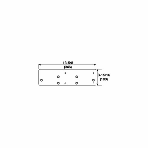 NORTON 7786-690 Narrow Frame Drop Plate