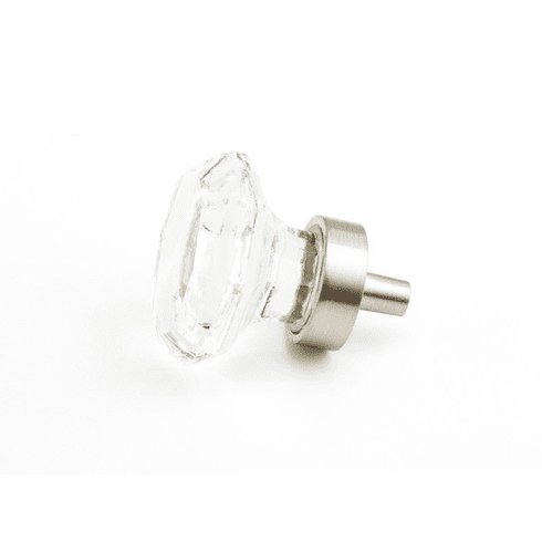 Schaub 71-C-15 Stargaze, Knob, Octagonal Satin Nickel, 1-1/4" dia