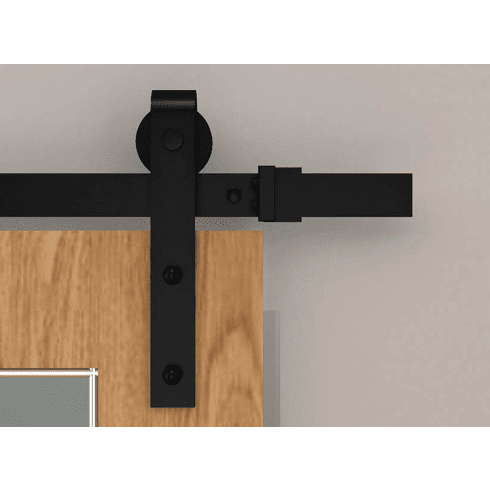 ORCA HARDWARE FTST-BL-8 8 Foot Flat Track Kit W/Standard Thru Bolt Mount Hanger FTSTBL8 FTST BL 8