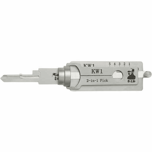 ORIGINAL OL-KW1-AG Lishi 2-In-1 Tool Kw1 5 Pin