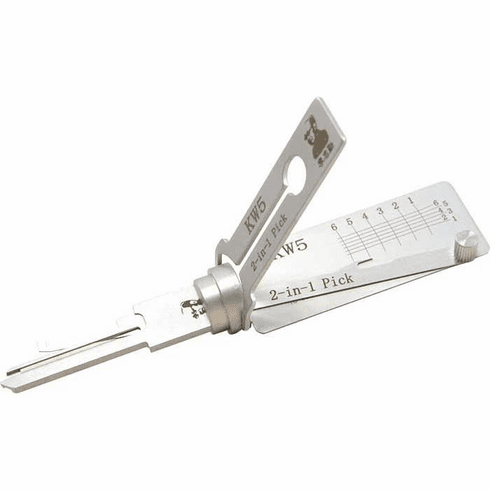 ORIGINAL OL-KW5-AG Lishi 2-In-1 Tool Kw5 6 Pin