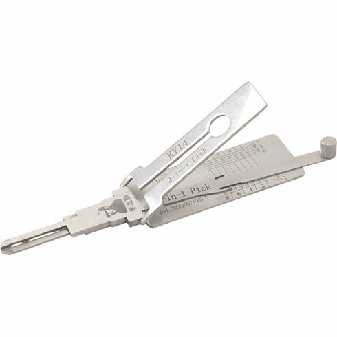 ORIGINAL OL-KY14 Lishi Kia Ky14 Kk8- 2-In-1 Pick