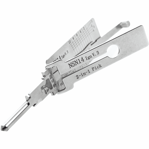 ORIGINAL OL-NSN14-IGN-AG Orig Lishi Nsn14 Da34 Sub1 X237 2N1 Pick