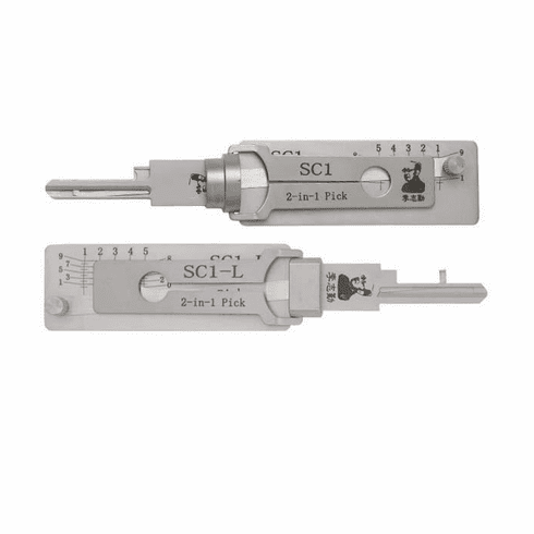 ORIGINAL OL-SC1-L-R-AG Orig Lishi Bundle Sc1 & Sc1-L Sch Locks