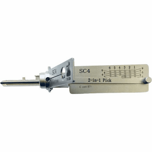 ORIGINAL OL-SC4-AG Orig Lishi 2-In-1 Tool Sc4 Schlage Locks