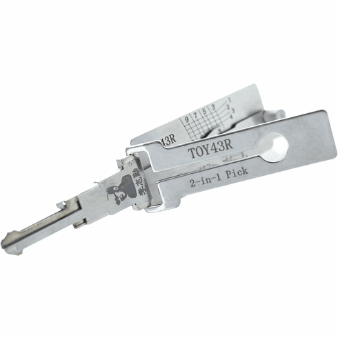 ORIGINAL OL-TOY43R-AG Orig Lishi Toy43R B108 B110 2-In-1 Pick