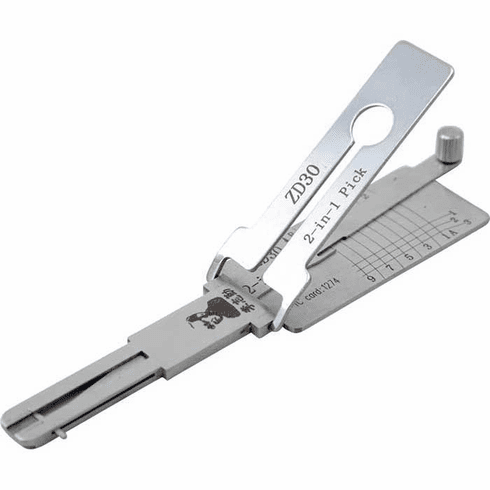 ORIGINAL OL-ZD30-AG Orig Lishi Zd30 Zadi/Ducati 2-In-1 Pick