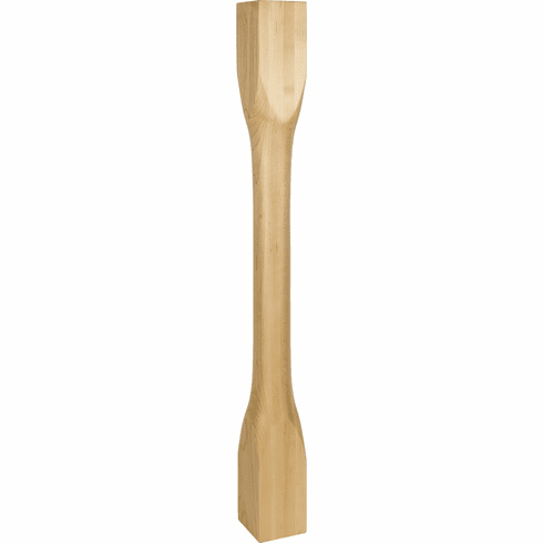 P83-ALD 3-1/2" x 3-1/2" X 35-1/2" Cathedral Turned Contemporary Post