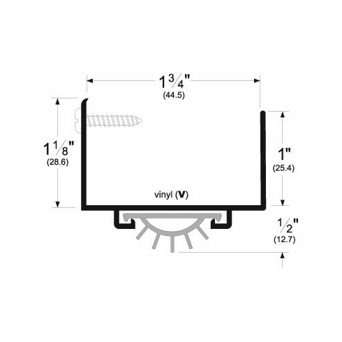 PEMKO 217AV-36 Door Bottom Shoe 217AV36 217AV 36