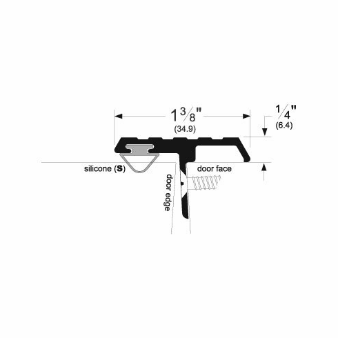 PEMKO 355CS-108 108" T Astragal